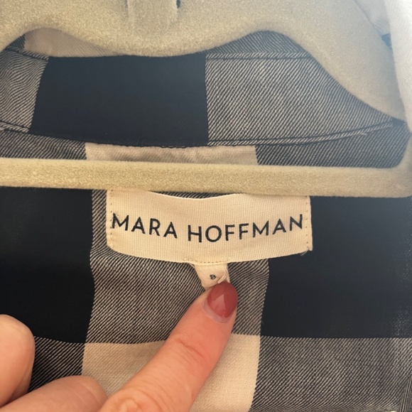 Mara Hoffman Gingham Plaid Maxi dress - Picture 4 of 4